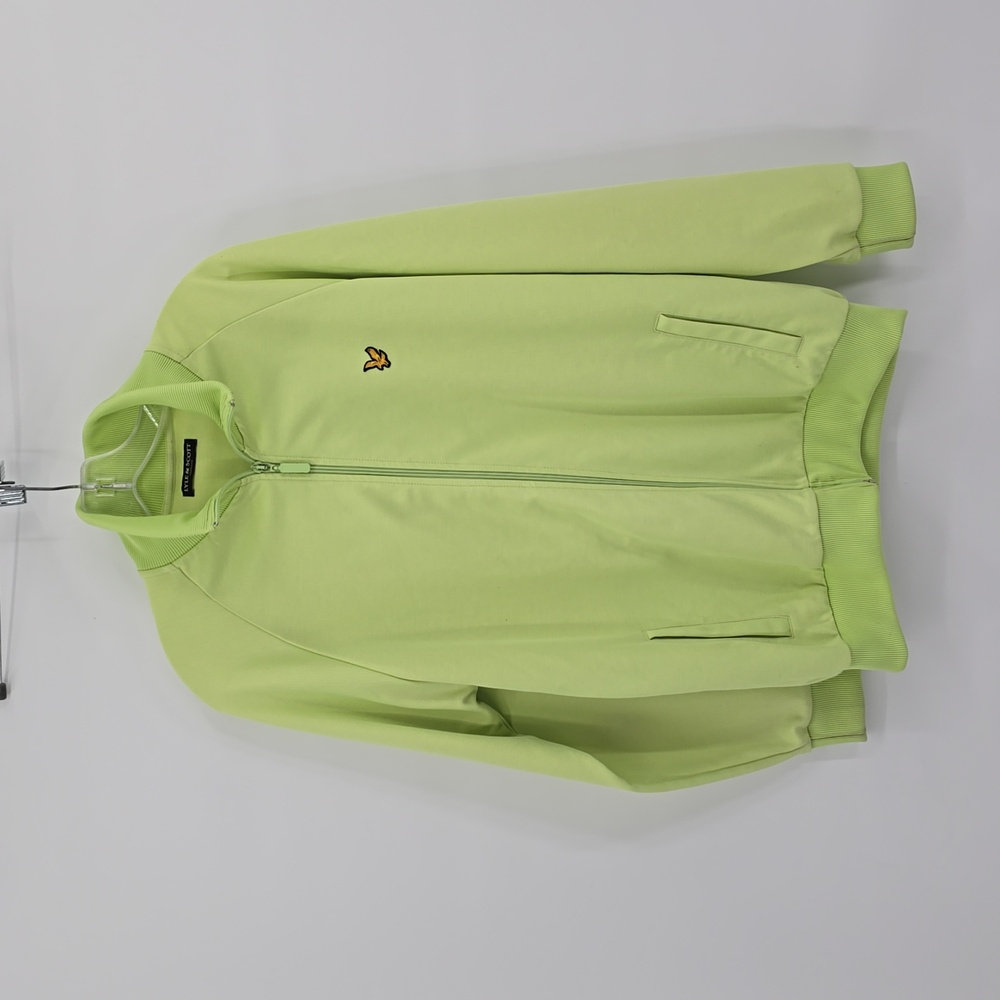 Lyle & Scott Vintage Track Green Jacket Men's Size L